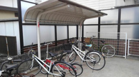 屋根付駐輪場