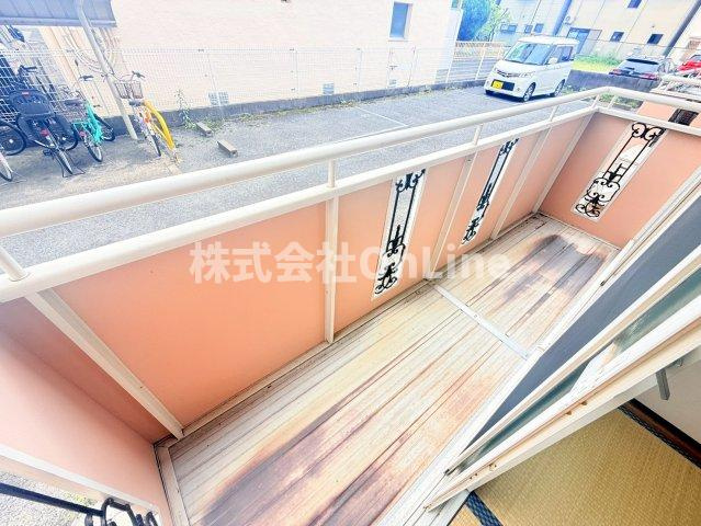 サンロイヤルのバルコニー