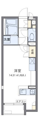 代表的な間取のため実際の間取とは異なる場合があります