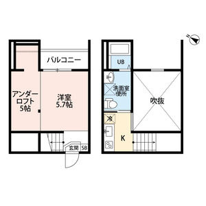 春日井市小木田町のアパートの間取り