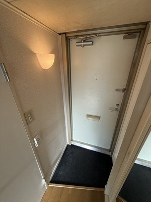 ゆったりとした玄関です