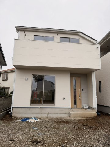 川越市的場　4SLDK+カースペース3台付き　新築戸建ての外観
