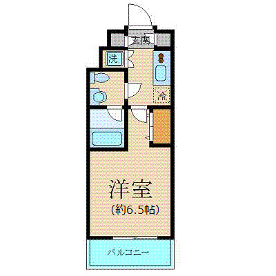 プレール・ドゥーク西新宿Ⅱの間取り