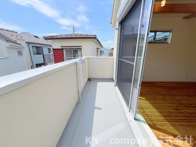 茅ヶ崎市松が丘2丁目　中古戸建のバルコニー|バルコニー☆