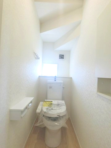 朝倉郡筑前町朝園第6 1号棟のトイレ|トイレもきれいです