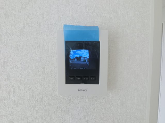 朝倉郡筑前町朝園第6 1号棟のセキュリティ|インターホン