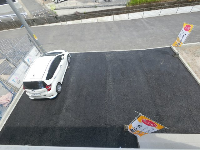 朝倉郡筑前町朝園第6 1号棟の展望|駐車スペース