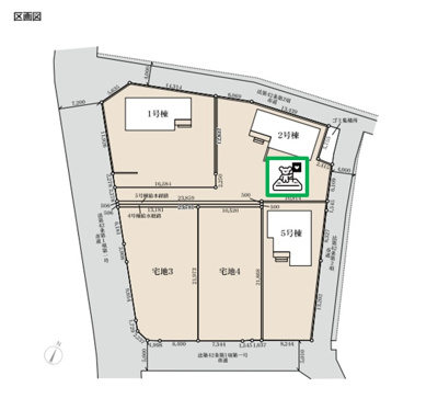 【区画図】 | 藤岡市下戸塚　新築住宅 | 早朝やお仕事帰りのご見学にも対応致します！
KOALIVE （コアライブ）【0120-919-727】