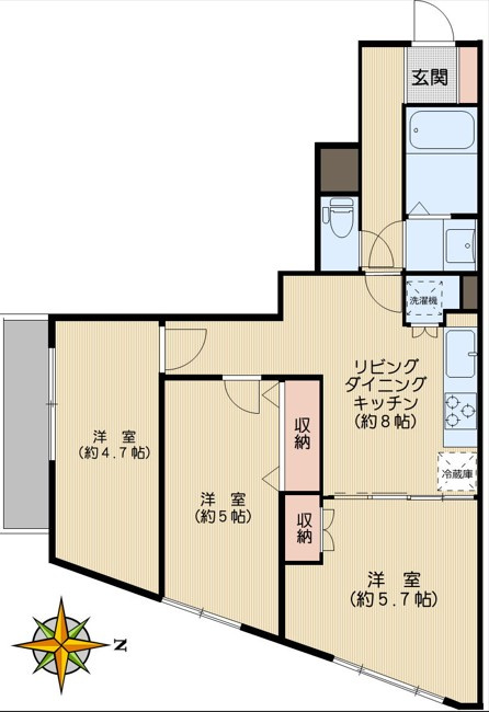 【間取り】