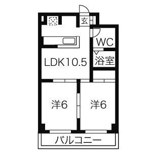 【間取り】 | H・I ビル