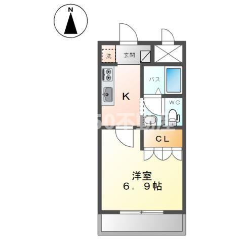 ラ　メゾン　ド　ショコラの間取り