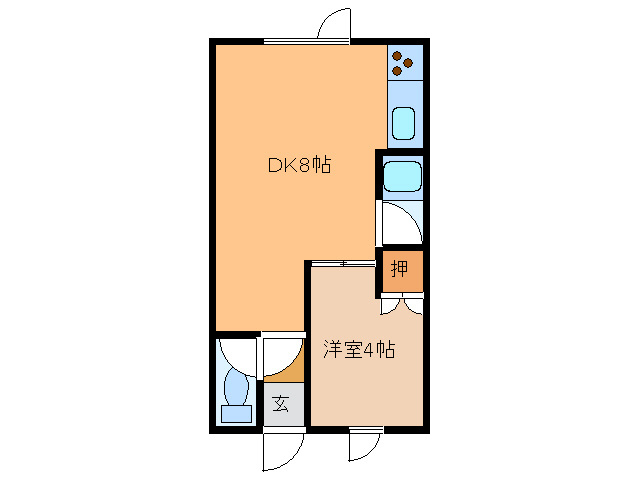 伊藤マンションⅡの間取り