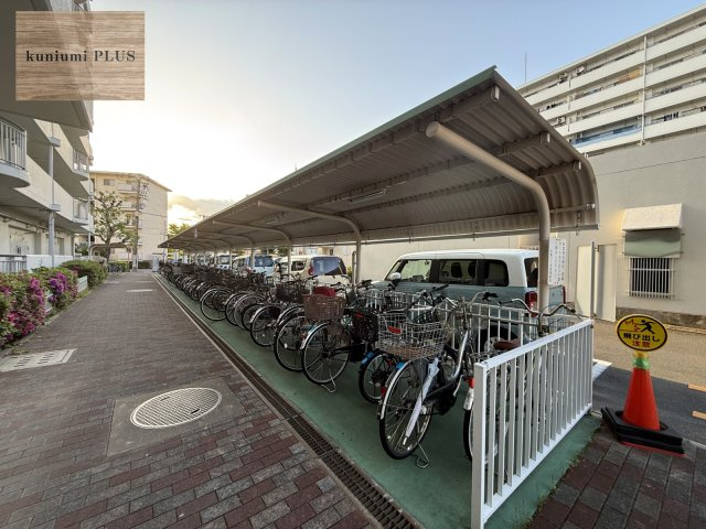 毛馬コーポの駐輪場