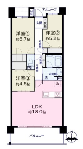◆総戸数262戸・24時間有人管理マンション～ヴィスタシア港北の丘