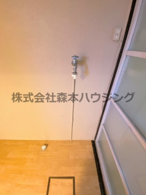 【設備】 | 　門真市岸和田2丁目15テラスハウス | 室内洗濯機置き場です