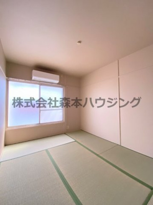 【和室】 | 　門真市岸和田2丁目15テラスハウス | 柔らかい畳が心地よい和室