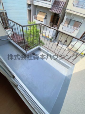 【バルコニー】 | 　門真市岸和田2丁目15テラスハウス | 洋室側のバルコニーです