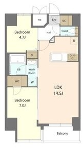 S-RESIDENCE大曽根bresaの間取り