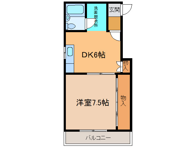 空とこもれ陽のギャルデの間取り