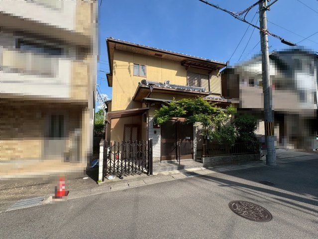 【成約済】長岡京市緑が丘の外観|駐輪スペースあり