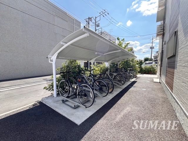 エトワールのその他共用部分|駐輪場です！