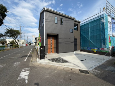 【前面道路含む現地写真】 | 前橋市小相木町　新築住宅