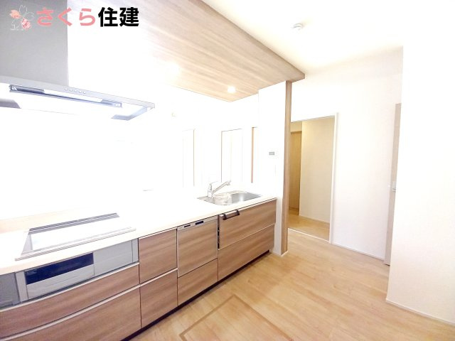 宇都宮市東原町　2号棟のキッチン|広めのキッチンです								
