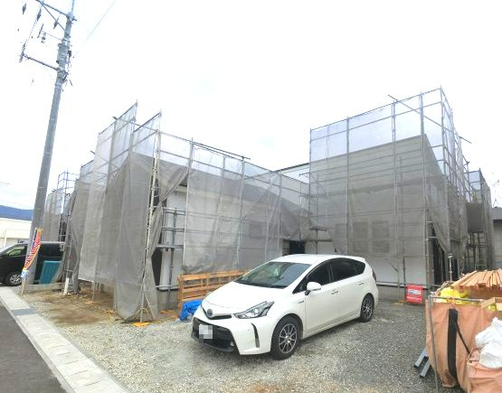 小城市三日月町長神田9期　2号棟の外観|建築中
