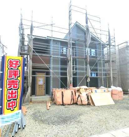 小城市三日月町長神田9期　2号棟の外観|建築中