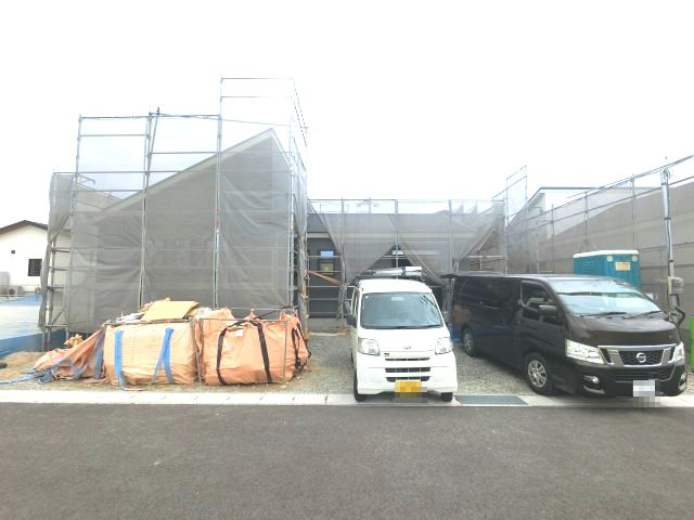 小城市三日月町長神田9期　2号棟の外観|建築中