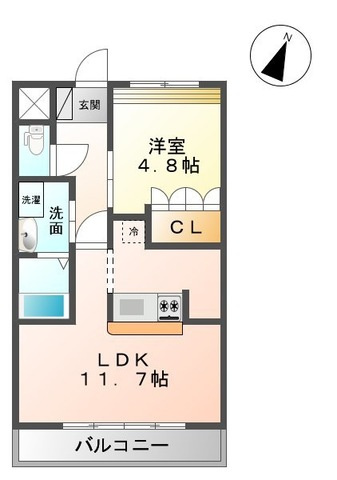 LUCENT HILLⅡの間取り