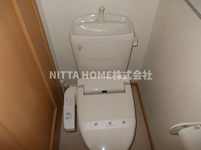 グランツＡのトイレ|ウォシュレットも完備◎