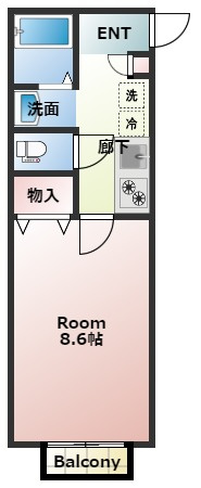 朋久レジデンス上福岡の間取り