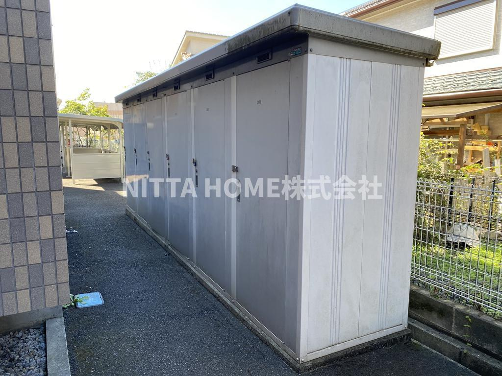 ユーミー清道のその他共用部分|外部物置がついています◇