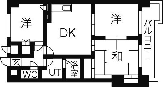 シャトーマスヒコの間取り