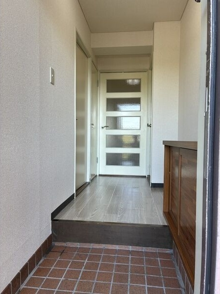 つつじヶ丘パークマンションの玄関