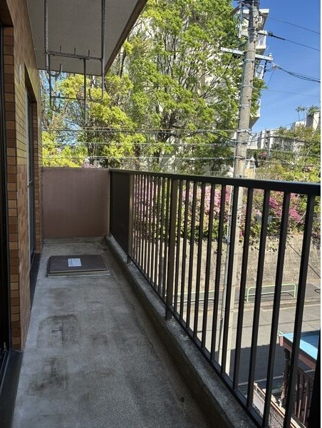 つつじヶ丘パークマンションのバルコニー