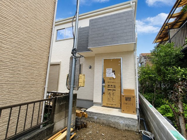 八潮市　鶴ケ曽根　新築戸建　全1棟の外観|外観です