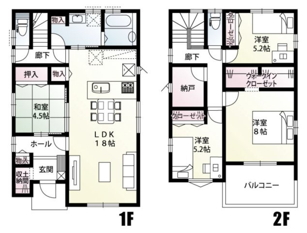【間取り】 | 鴻巣市小松1丁目　新築戸建　全14棟　14号棟