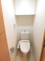 クロスレジデンス蒲田のトイレ|落ち着いたトイレです