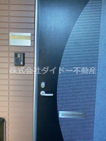 コーポ・ユーミンの玄関