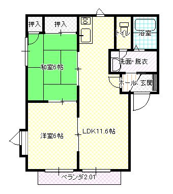 スカイヴィレッジの間取り