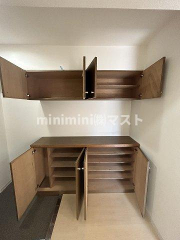 BelleVogue KITAHORIE(ベルヴォーグキタホリエ)の収納|※別号室参考写真