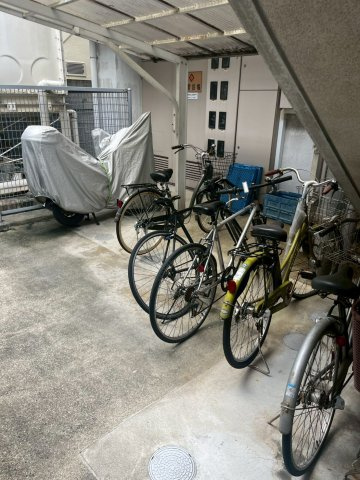 グランピア今津のその他共用部分|駐輪場です。