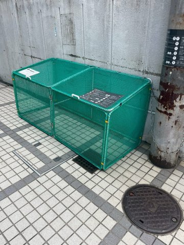 グランピア今津のその他共用部分|敷地内ゴミ置き場です。