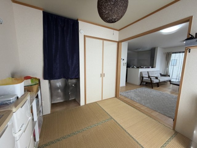 【和室】 | 沖縄市登川（カーポート太陽光パネル付き） | 和室5帖＋収納付き♪