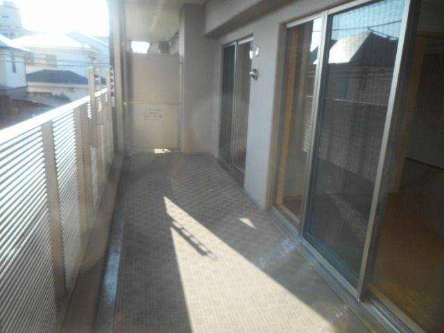 シャトーエクセランのバルコニー