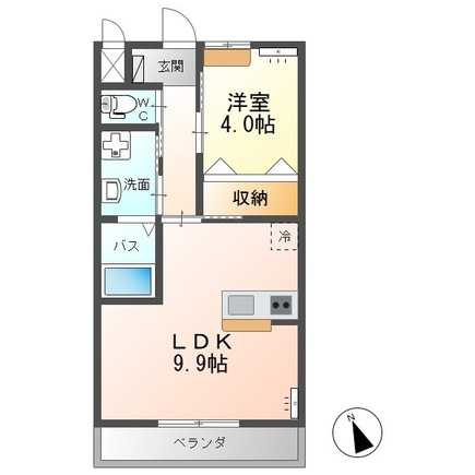 カーサ・グランディールの間取り|間取図