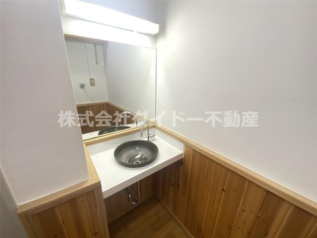 横田コーポの洗面所