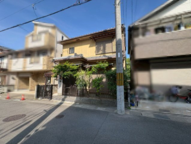 長岡京市緑が丘の前面道路含む現地写真|阪急長岡天神駅まで徒歩約16分。通勤通学利便性良好です◎